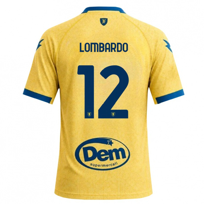 DanxenキッズAlessandro Lombardo#12カーキ ブラック ブルーホームシャツ2026/27ジャージーユニフォーム