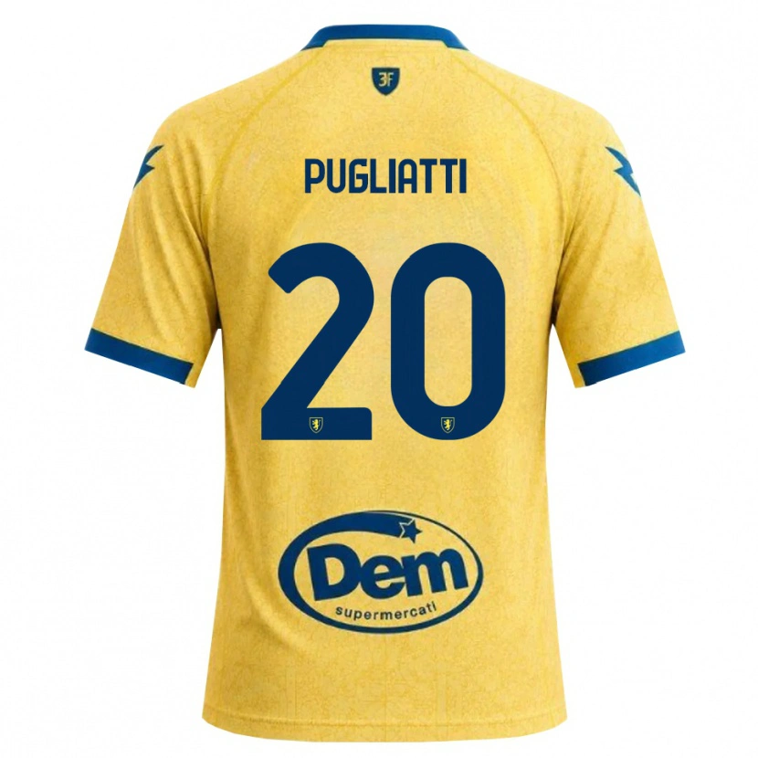 DanxenキッズDavide Pugliatti#20カーキ ブラック ブルーホームシャツ2026/27ジャージーユニフォーム