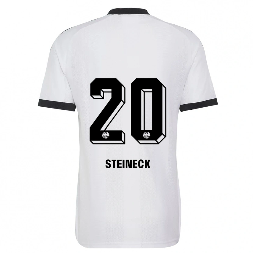 DanxenキッズDavid Steineck#20ブラック ホワイトアウェイシャツ2026/27ジャージーユニフォーム