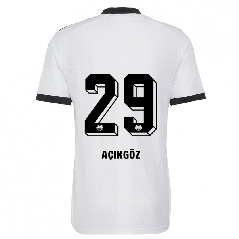 DanxenキッズDilara Açıkgöz#29ブラック ホワイトアウェイシャツ2026/27ジャージーユニフォーム