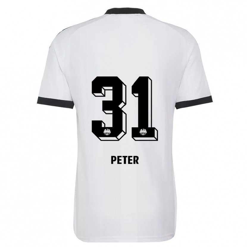 DanxenキッズHenrik Peter#31ブラック ホワイトアウェイシャツ2026/27ジャージーユニフォーム
