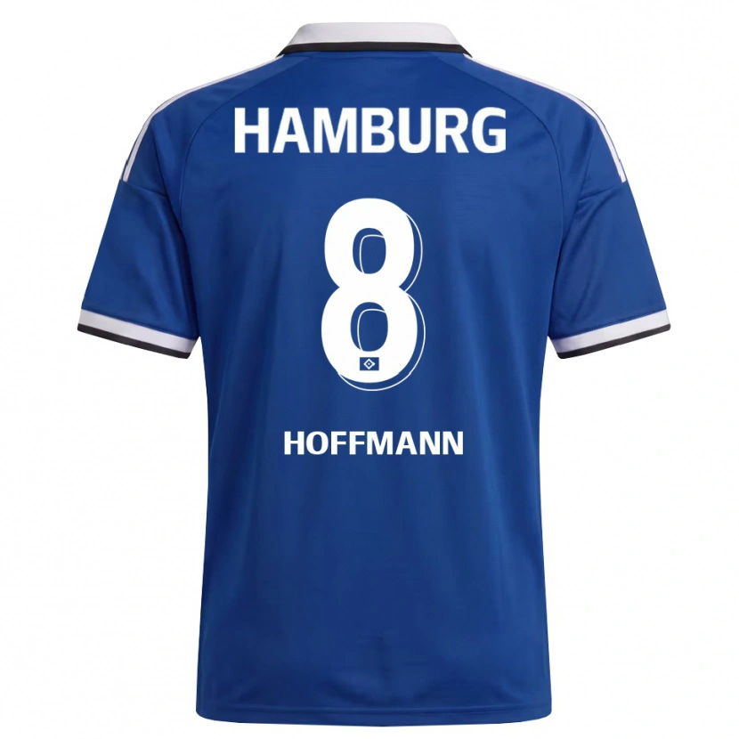 DanxenキッズNick Hoffmann#8ホワイト ブルーアウェイシャツ2026/27ジャージーユニフォーム