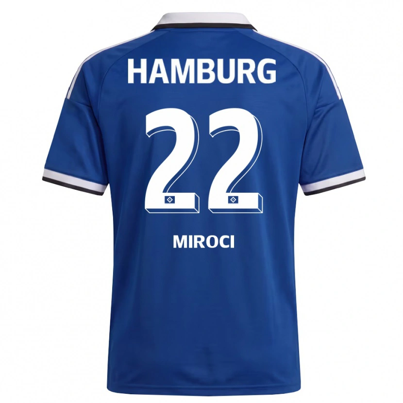 DanxenキッズDionart Miroci#22ホワイト ブルーアウェイシャツ2026/27ジャージーユニフォーム