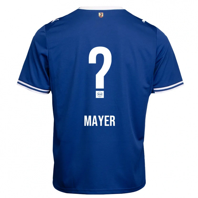 DanxenキッズSofia Mayer#0ロイヤルブルー ホワイトアウェイシャツ2026/27ジャージーユニフォーム