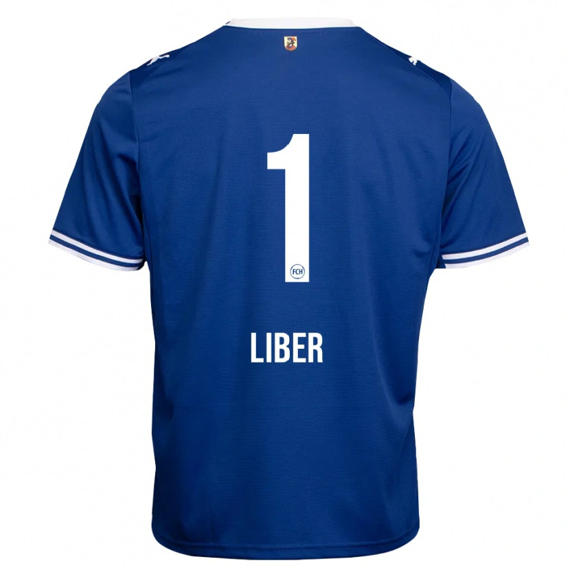 DanxenキッズJanina Liber#1ロイヤルブルー ホワイトアウェイシャツ2026/27ジャージーユニフォーム