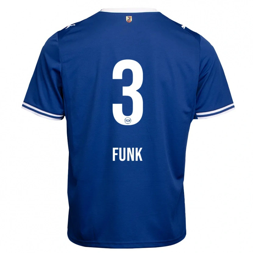 DanxenキッズLennox Funk#3ロイヤルブルー ホワイトアウェイシャツ2026/27ジャージーユニフォーム