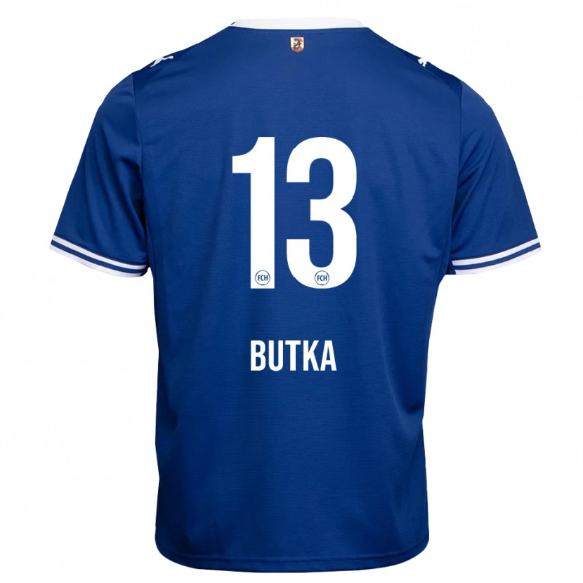 DanxenキッズLuka-Viktor Butka#13ロイヤルブルー ホワイトアウェイシャツ2026/27ジャージーユニフォーム