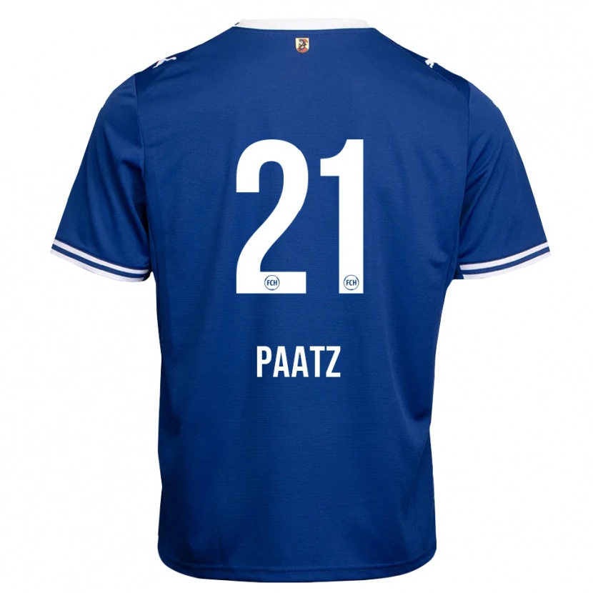 DanxenキッズRoque Paatz#21ロイヤルブルー ホワイトアウェイシャツ2026/27ジャージーユニフォーム