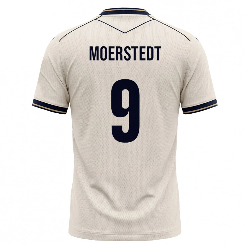 DanxenキッズMax Moerstedt#9オフホワイト インクブルーアウェイシャツ2026/27ジャージーユニフォーム