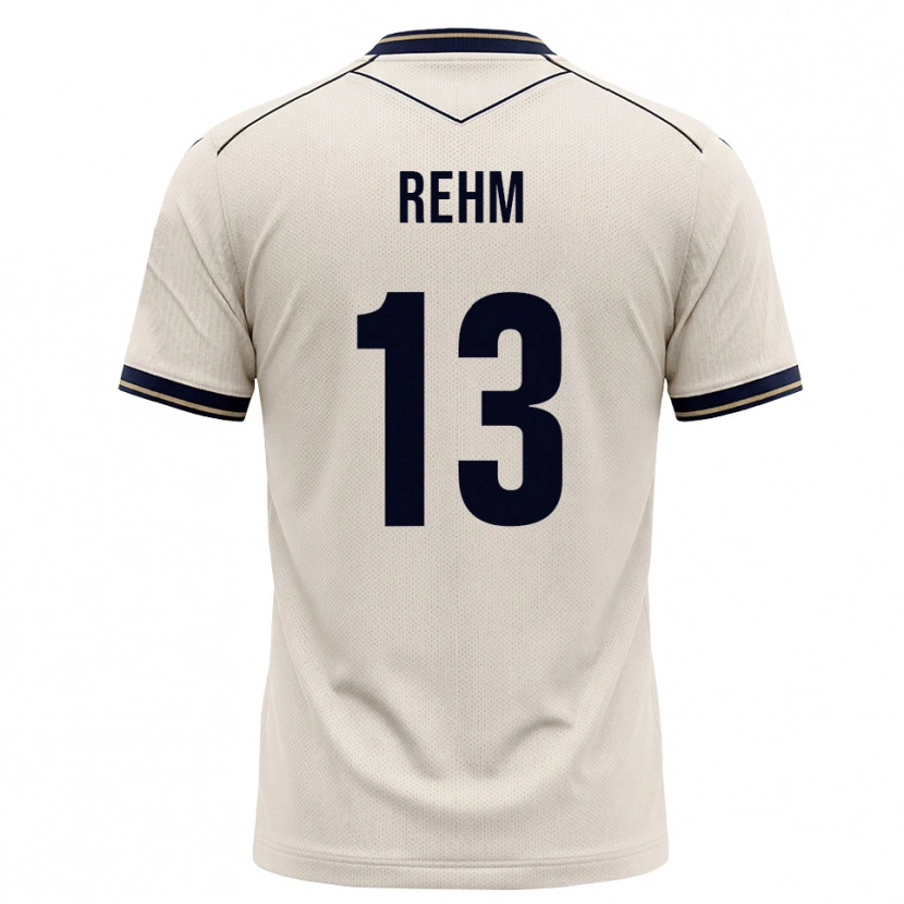 DanxenキッズLouis Rehm#13オフホワイト インクブルーアウェイシャツ2026/27ジャージーユニフォーム