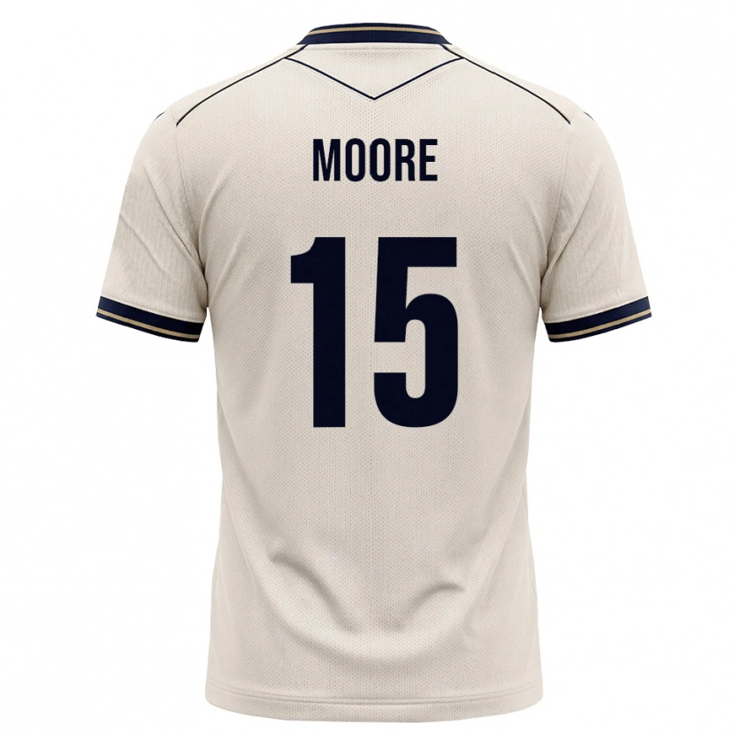 DanxenキッズMatthew Moore#15オフホワイト インクブルーアウェイシャツ2026/27ジャージーユニフォーム