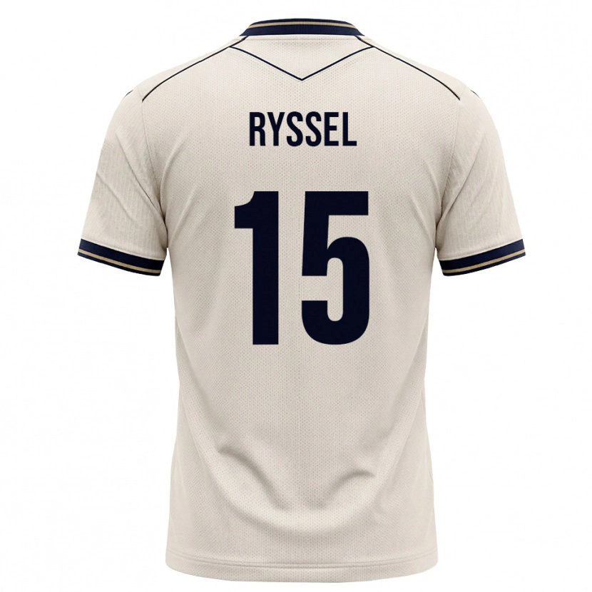 DanxenキッズNoah Ryssel#15オフホワイト インクブルーアウェイシャツ2026/27ジャージーユニフォーム