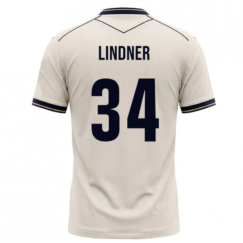 DanxenキッズSophie Lindner#34オフホワイト インクブルーアウェイシャツ2026/27ジャージーユニフォーム