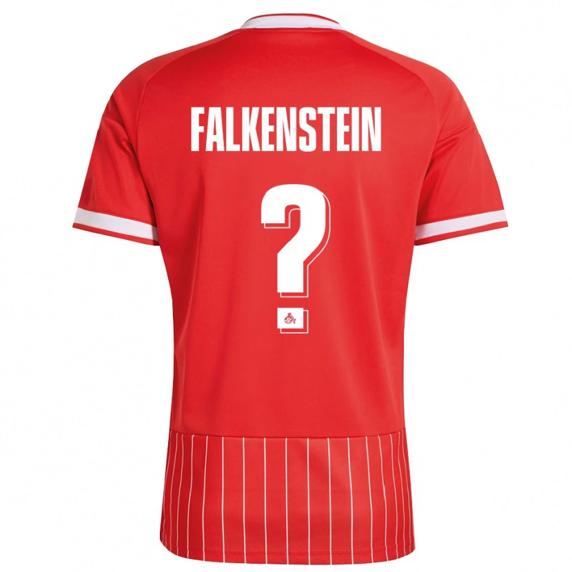DanxenキッズEmilio Falkenstein#0レッド ホワイト グリーンアウェイシャツ2026/27ジャージーユニフォーム