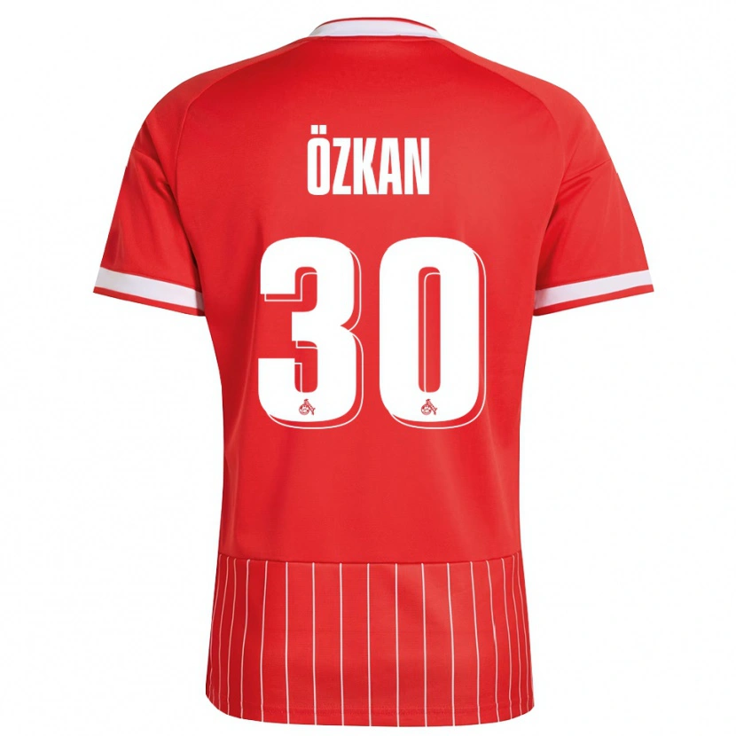 DanxenキッズMikail Özkan#30レッド ホワイト グリーンアウェイシャツ2026/27ジャージーユニフォーム