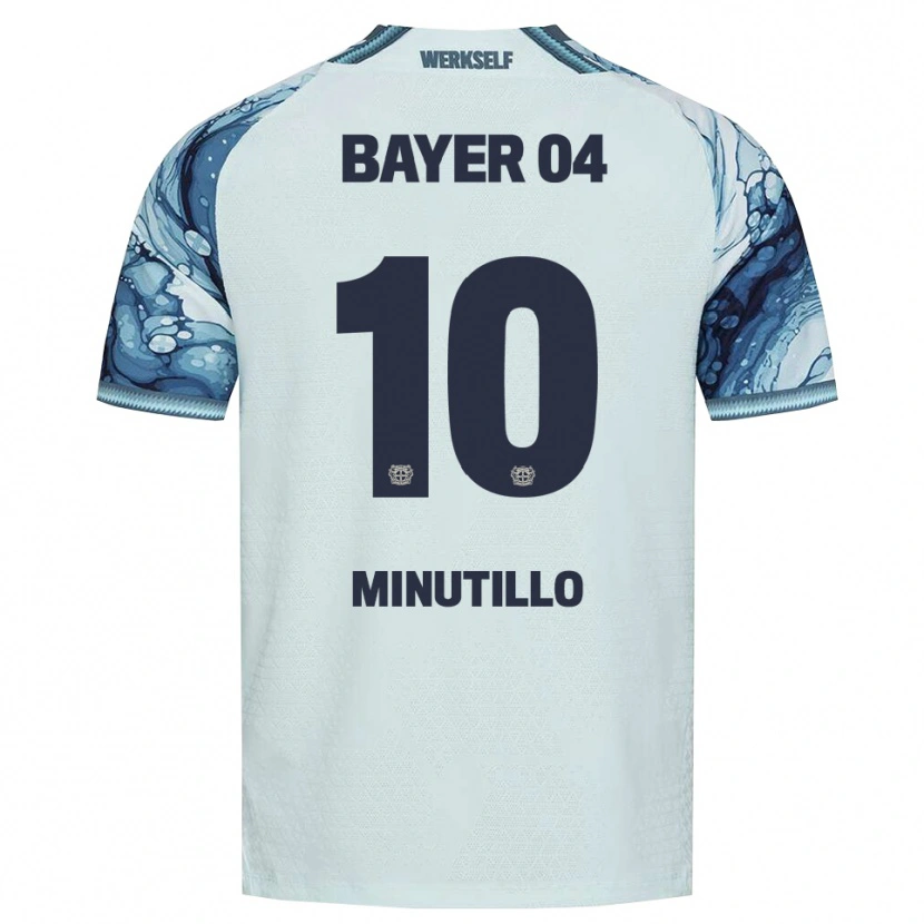 DanxenキッズGabriel Minutillo#10ダークグリーン ブラックアウェイシャツ2026/27ジャージーユニフォーム