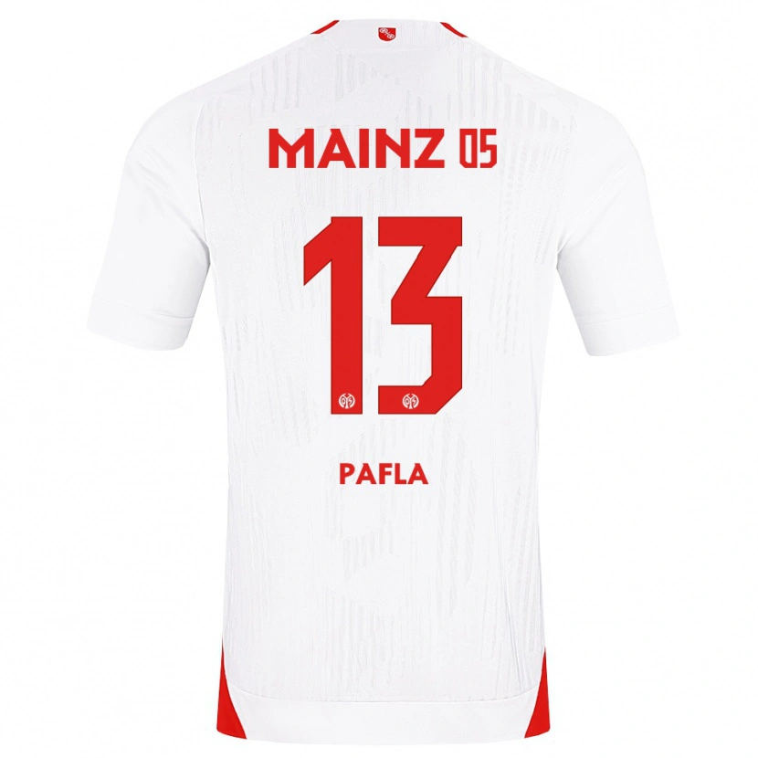 DanxenキッズNoel Pafla#13ホワイト レッド イエローアウェイシャツ2026/27ジャージーユニフォーム