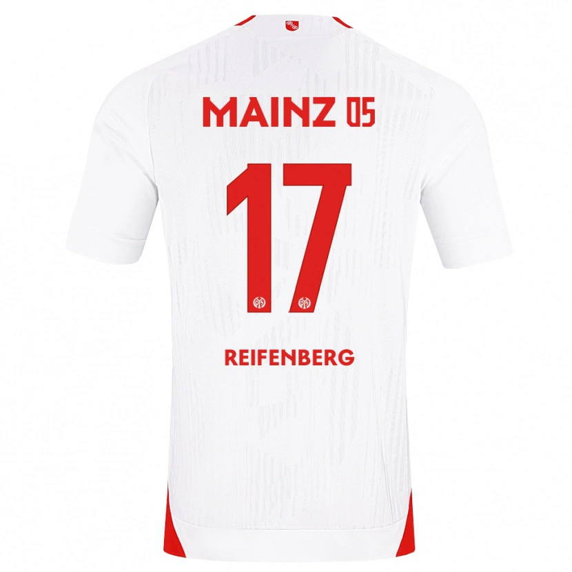 DanxenキッズMichelle Reifenberg#17ホワイト レッド イエローアウェイシャツ2026/27ジャージーユニフォーム