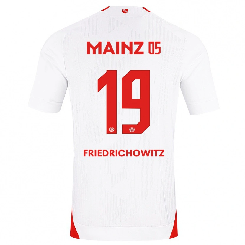 DanxenキッズAnna Friedrichowitz#19ホワイト レッド イエローアウェイシャツ2026/27ジャージーユニフォーム