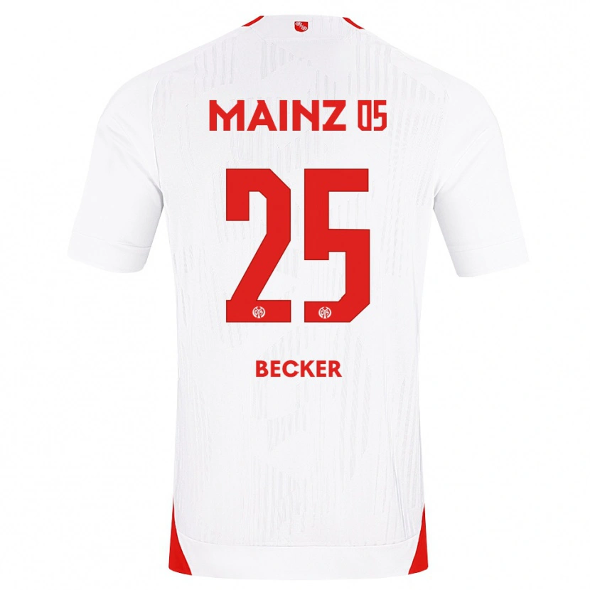 DanxenキッズKathrin Becker#25ホワイト レッド イエローアウェイシャツ2026/27ジャージーユニフォーム