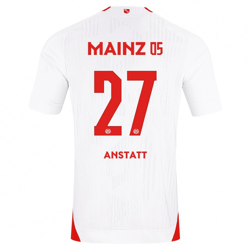 DanxenキッズNadine Anstatt#27ホワイト レッド イエローアウェイシャツ2026/27ジャージーユニフォーム