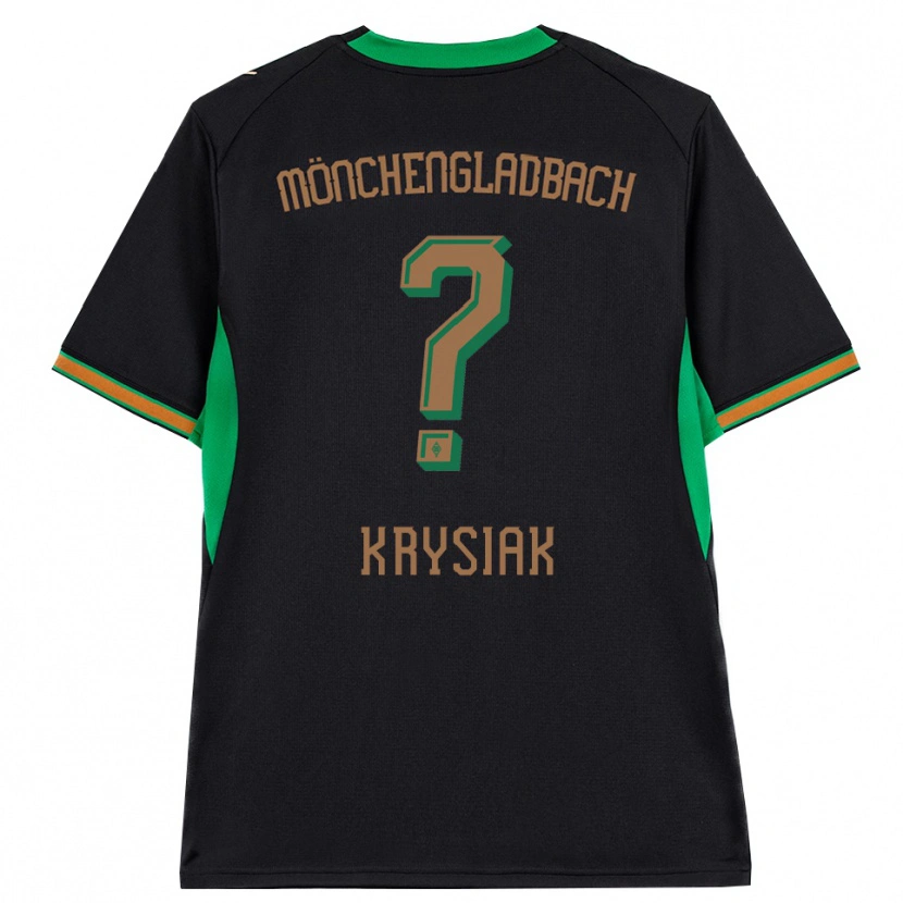 Danxenキッズバルトロミエジ・クリシアク#0ブラック オレンジ グリーン ブラウンアウェイシャツ2026/27ジャージーユニフォーム