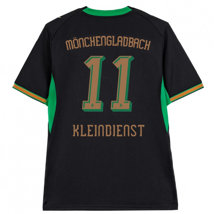 Danxenキッズティム・クラインディーンスト#11ブラック オレンジ グリーン ブラウンアウェイシャツ2026/27ジャージーユニフォーム