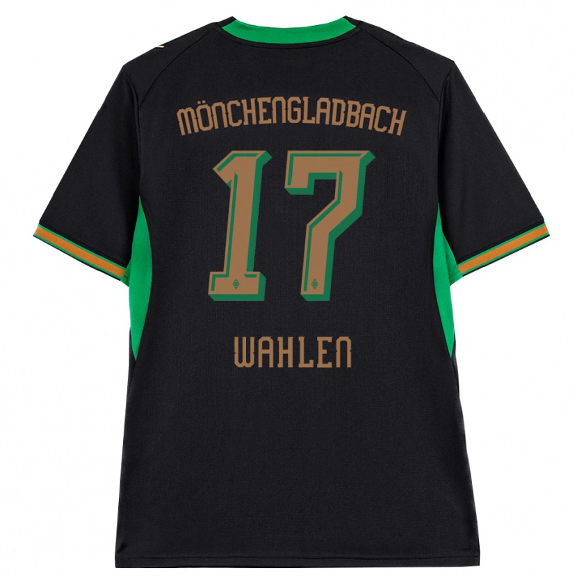 Danxenキッズヴァネッサ・ワーレン#17ブラック オレンジ グリーン ブラウンアウェイシャツ2026/27ジャージーユニフォーム