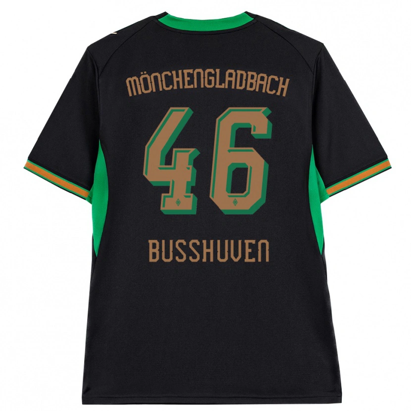 Danxenキッズアィな ブッシュヴェン#46ブラック オレンジ グリーン ブラウンアウェイシャツ2026/27ジャージーユニフォーム