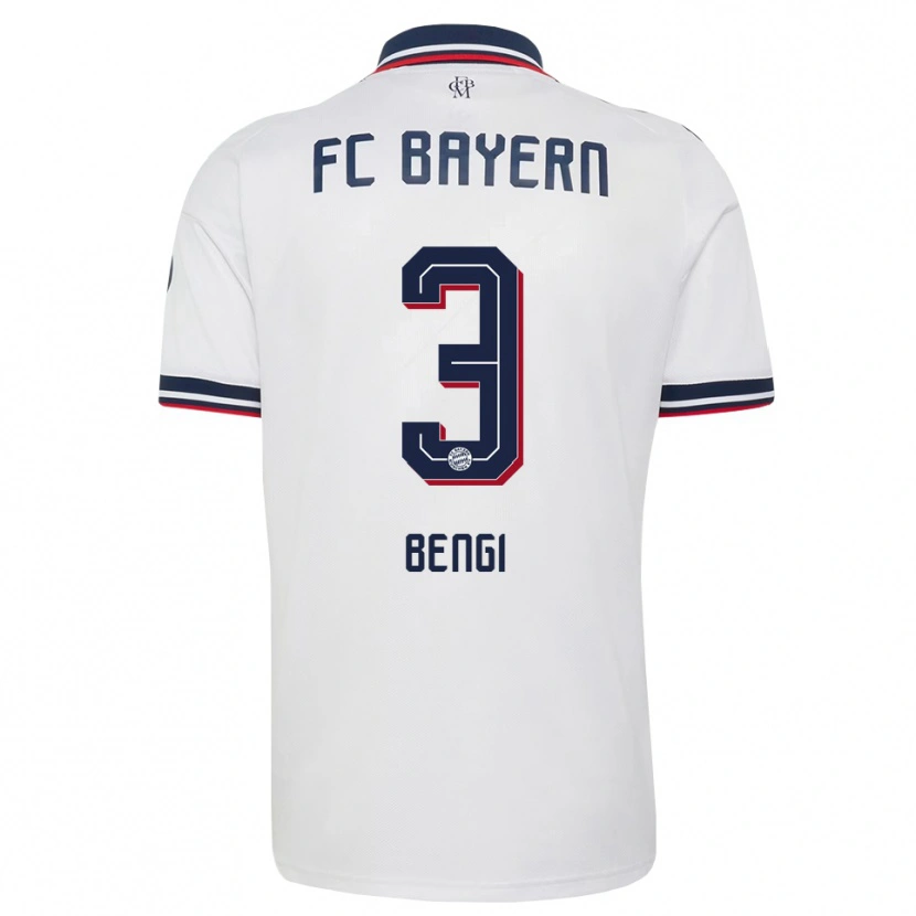 Danxenキッズカーンベンギ#3ホワイト グレー レッドアウェイシャツ2026/27ジャージーユニフォーム