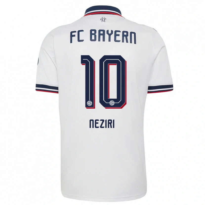 Danxenキッズベハー・ネジリ#10ホワイト グレー レッドアウェイシャツ2026/27ジャージーユニフォーム
