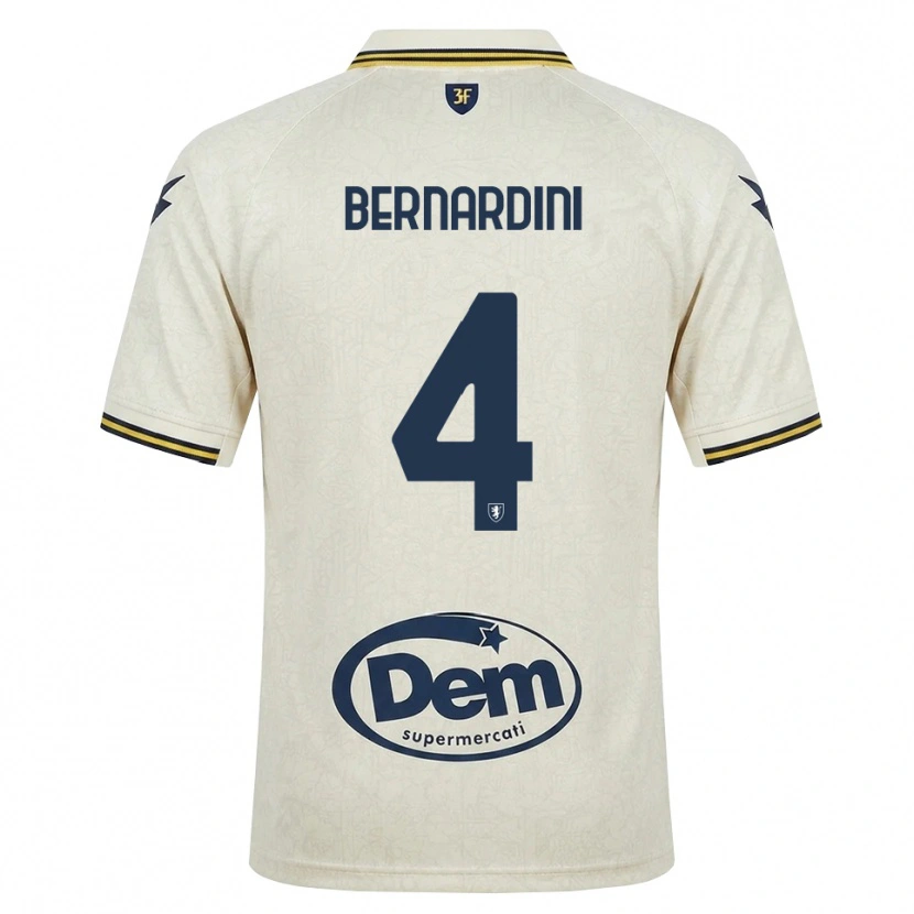 DanxenキッズDaniele Bernardini#4オールドレース イエロー ブラックアウェイシャツ2026/27ジャージーユニフォーム
