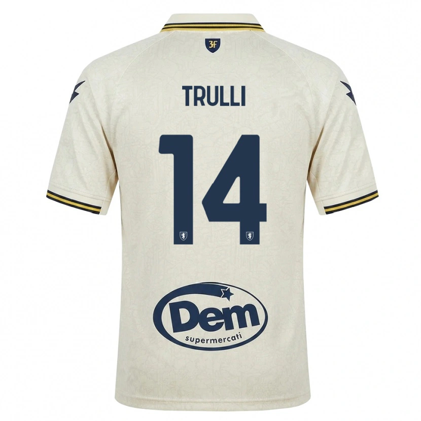 DanxenキッズLorenzo Trulli#14オールドレース イエロー ブラックアウェイシャツ2026/27ジャージーユニフォーム