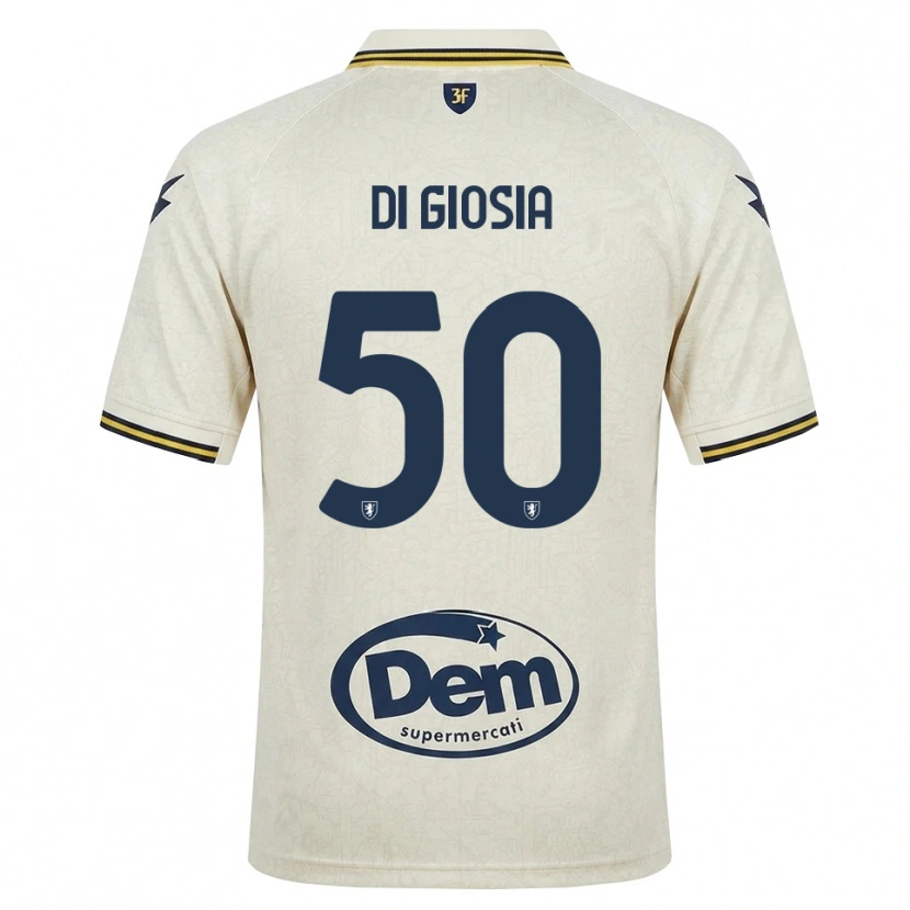 DanxenキッズJacopo Di Giosia#50オールドレース イエロー ブラックアウェイシャツ2026/27ジャージーユニフォーム