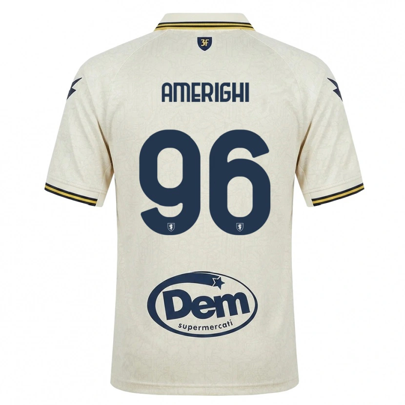 DanxenキッズIgor Amerighi#96オールドレース イエロー ブラックアウェイシャツ2026/27ジャージーユニフォーム