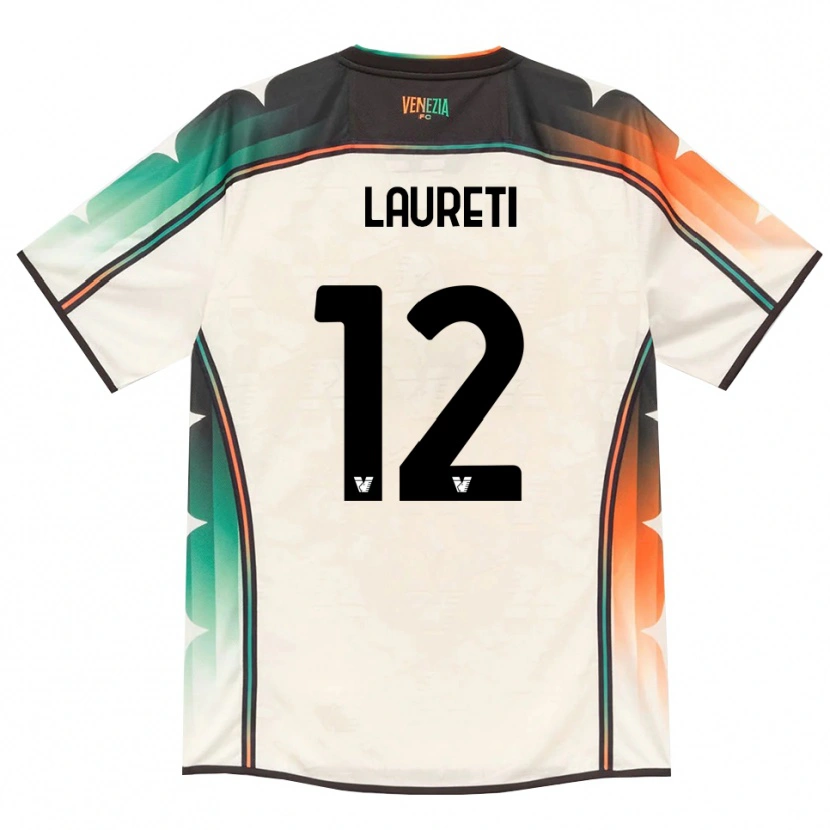 DanxenキッズTommaso Laureti#12オールドレース オレンジ グリーンアウェイシャツ2026/27ジャージーユニフォーム