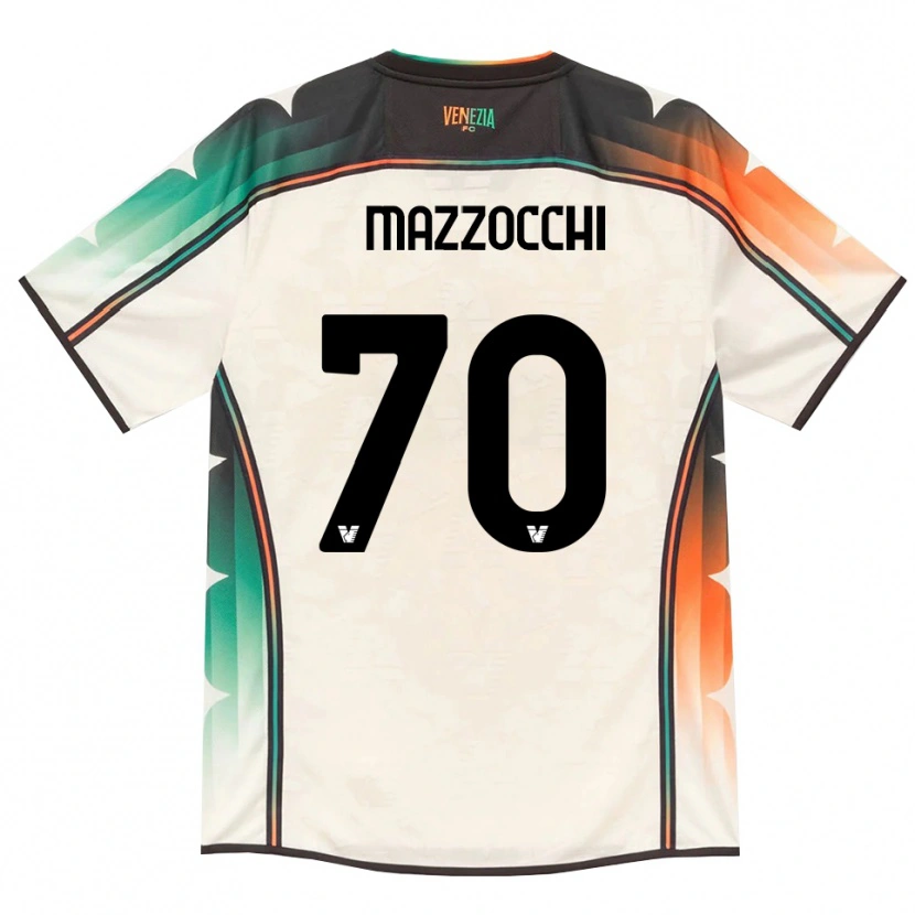 Danxenメンズパスクアーレ・マッツォッキ#70オールドレース オレンジ グリーンアウェイシャツ2026/27ジャージーユニフォーム