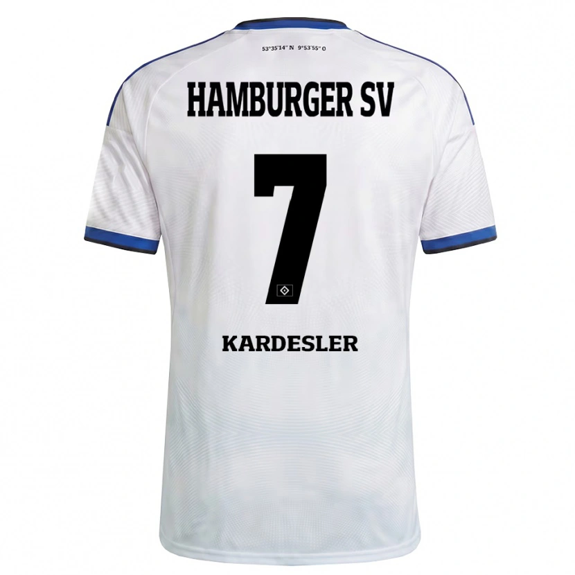 DanxenメンズVildan Kardesler#7ホワイト ブラック ブルーホームシャツ2026/27ジャージーユニフォーム