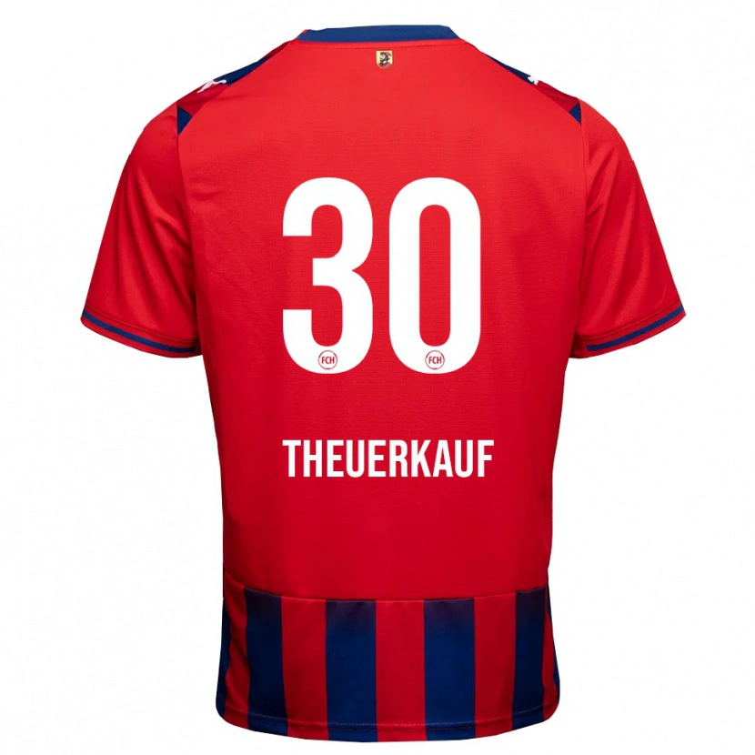 DanxenメンズNorman Theuerkauf#30ロイヤルブルー ホワイト レッドホームシャツ2026/27ジャージーユニフォーム