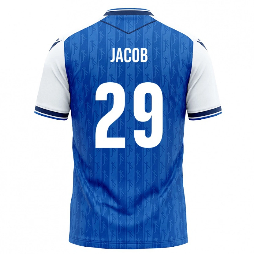 DanxenメンズTyler Jacob#29ロイヤルブルー ホワイトホームシャツ2026/27ジャージーユニフォーム