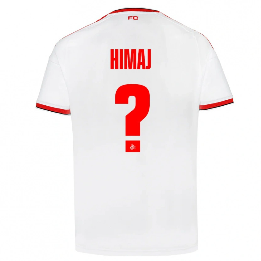 DanxenメンズLeart Himaj#0ホワイト レッド ブラックホームシャツ2026/27ジャージーユニフォーム