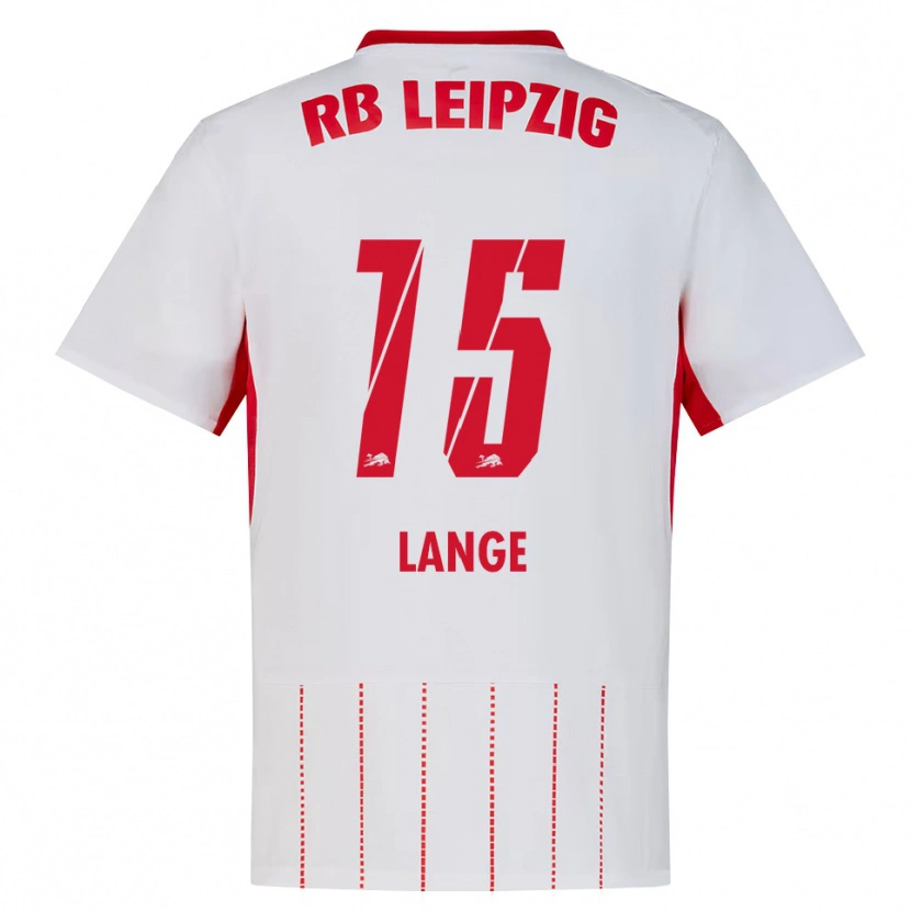 DanxenメンズOskar Lange#15レッド ホワイト イエローホームシャツ2026/27ジャージーユニフォーム