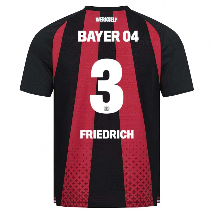 DanxenメンズMelissa Friedrich#3ブラック ホワイト レッドホームシャツ2026/27ジャージーユニフォーム