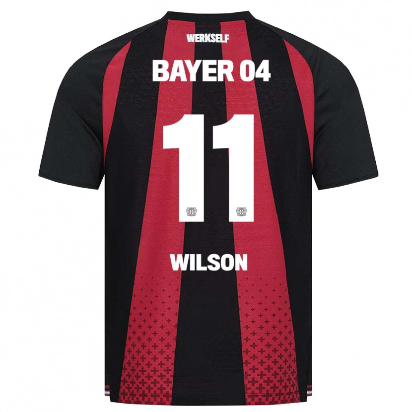 DanxenメンズClinton Wilson#11ブラック ホワイト レッドホームシャツ2026/27ジャージーユニフォーム