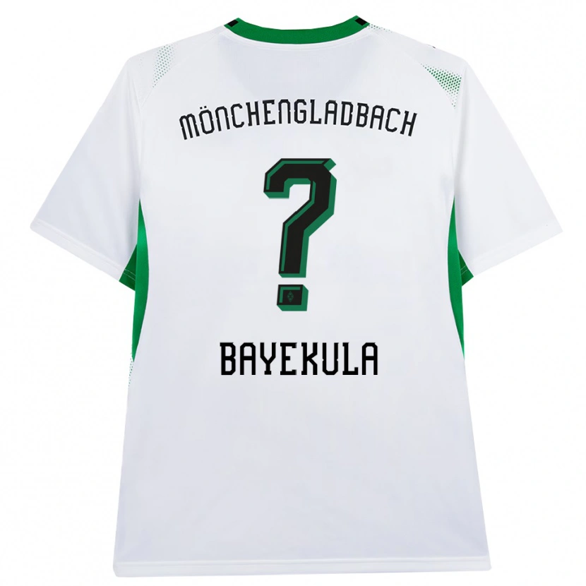 DanxenメンズEmilyo Bayekula#0ホワイト ブラック グリーンホームシャツ2026/27ジャージーユニフォーム