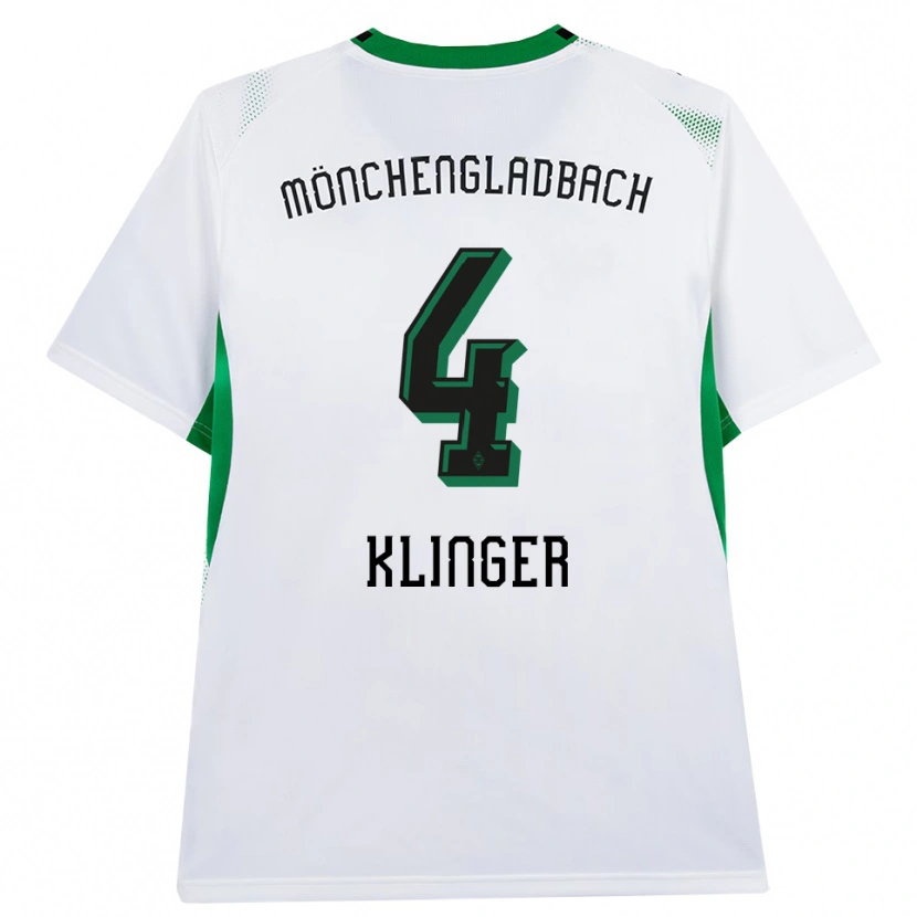 DanxenメンズNina Klinger#4ホワイト ブラック グリーンホームシャツ2026/27ジャージーユニフォーム