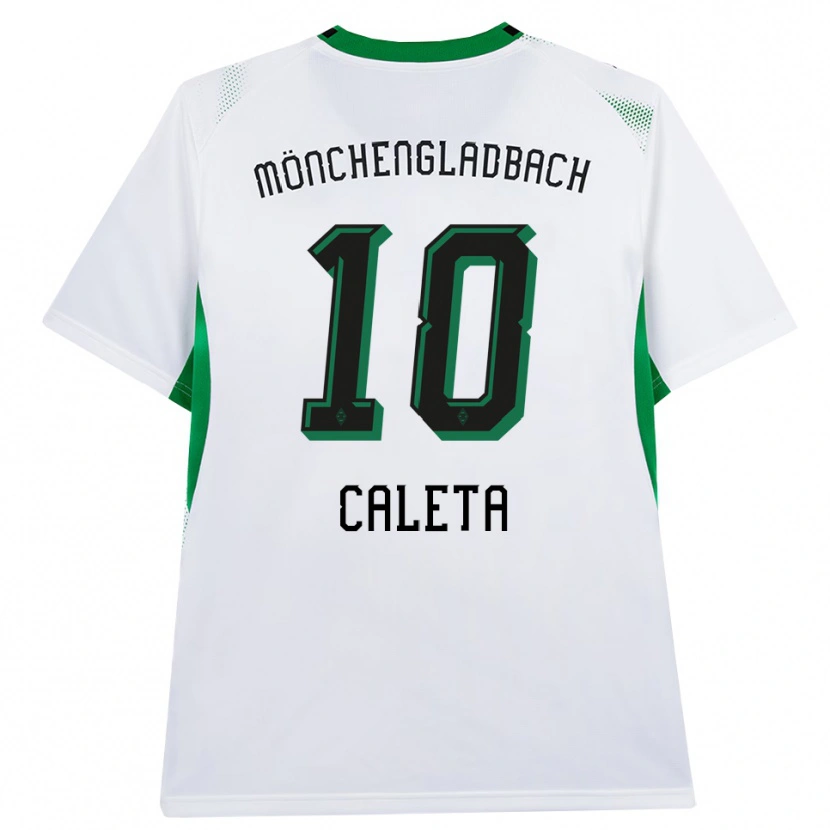 DanxenメンズIvan Caleta#10ホワイト ブラック グリーンホームシャツ2026/27ジャージーユニフォーム
