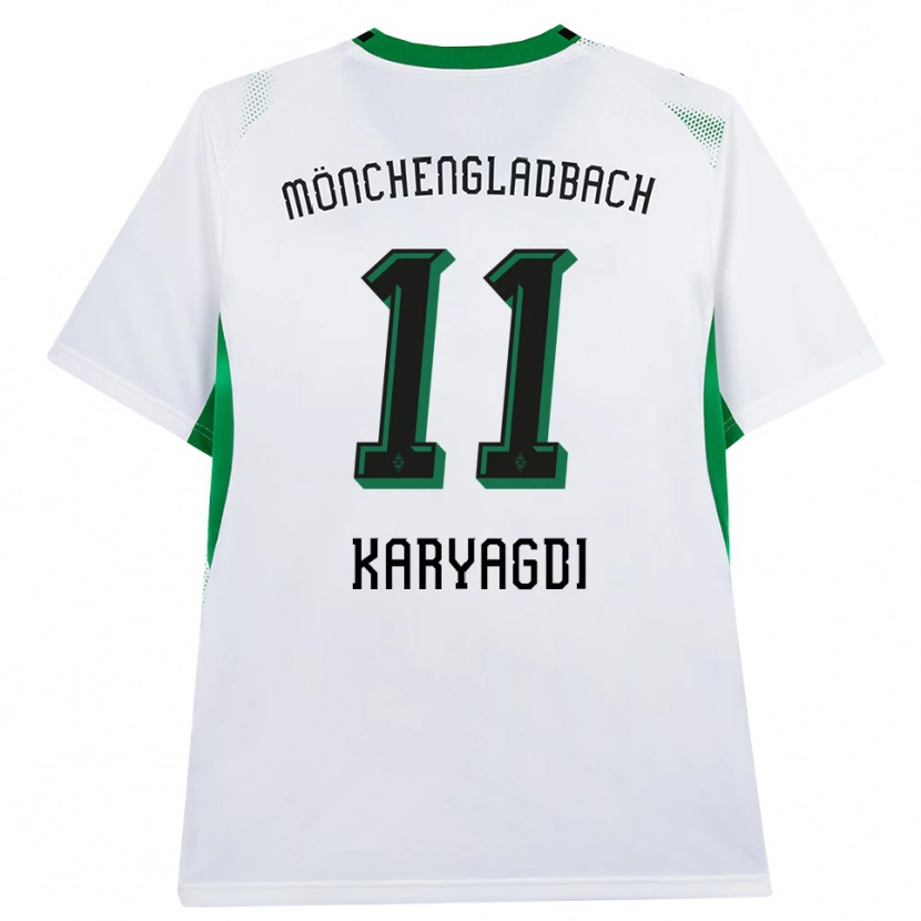 DanxenメンズKerim Karyagdi#11ホワイト ブラック グリーンホームシャツ2026/27ジャージーユニフォーム