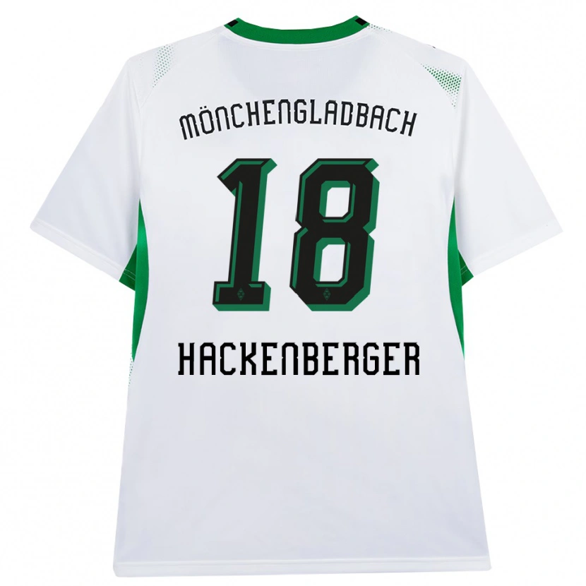 DanxenメンズJessica Hackenberger#18ホワイト ブラック グリーンホームシャツ2026/27ジャージーユニフォーム