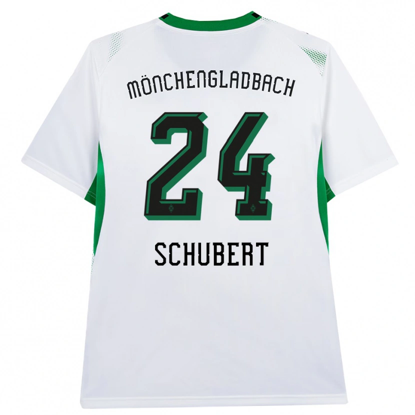 DanxenメンズPhilipp Schubert#24ホワイト ブラック グリーンホームシャツ2026/27ジャージーユニフォーム